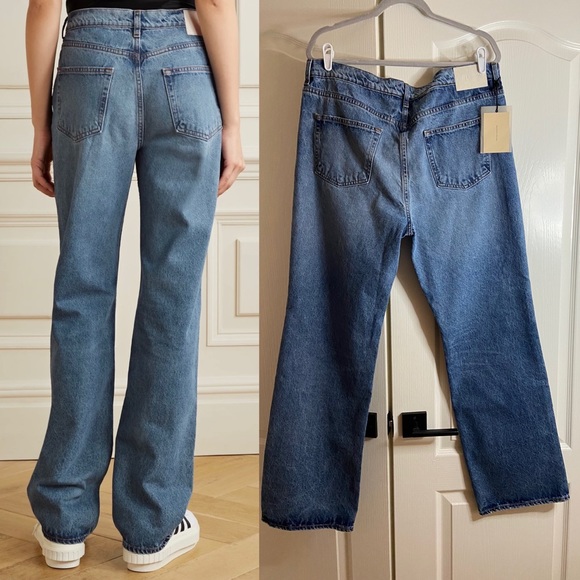 *Sold* GRLFRND Courtney Low Rise Boot in East River NWT size 29 - Picture 4 of 16